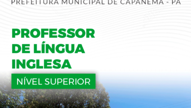 Apostila Capanema PA 2024 Professor De Língua Inglesa