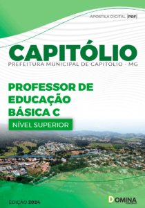 Apostila Capitólio MG 2024 Professor De Educação Básica C