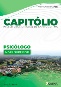 Apostila Capitólio MG 2024 Psicólogo