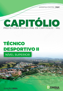 Apostila Capitólio MG 2024 Técnico Desportivo II