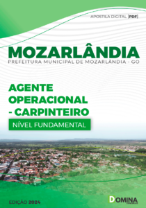 Apostila Carpinteiro Mozarlândia GO 2024