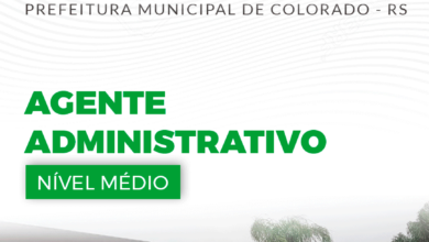 Apostila Colorado RS 2024 Agente Administrativo