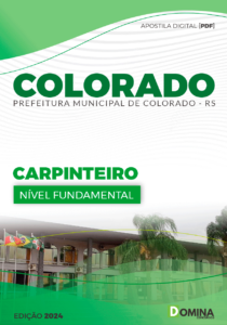 Apostila Colorado RS 2024 Carpinteiro