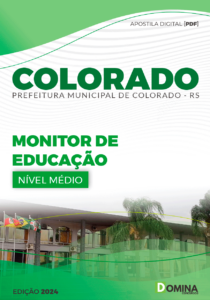 Apostila Colorado RS 2024 Monitor De Educação