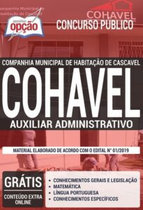 Apostila Concurso COHAVEL – AUXILIAR ADMINISTRATIVO