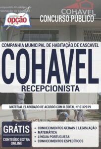 Apostila Concurso COHAVEL – RECEPCIONISTA