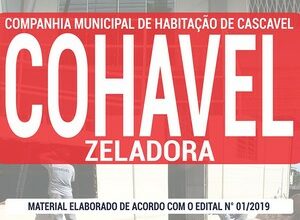 Apostila Concurso COHAVEL – ZELADORA