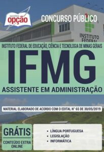 Apostila Concurso IFMG – ASSISTENTE EM ADMINISTRAÇÃO