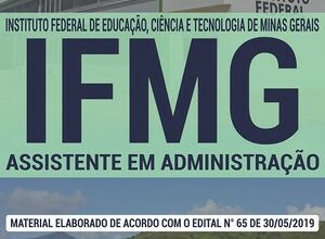 Apostila Concurso IFMG – ASSISTENTE EM ADMINISTRAÇÃO