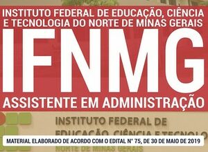 Apostila Concurso IFNMG – ASSISTENTE EM ADMINISTRAÇÃO