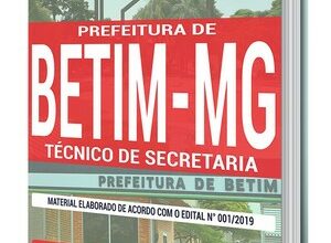 Apostila Concurso Prefeitura de Betim – TÉCNICO DE SECRETARIA