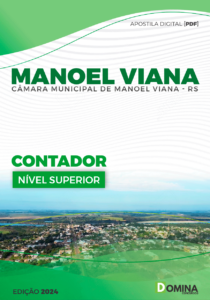 Apostila Contador Câmara Manoel Viana RS 2024