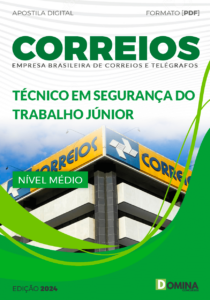 Apostila Correios 2024 Técnico de Segurança do Trabalho Júnior