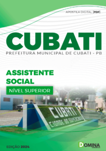 Apostila Cubati PB 2024 Assistente Social