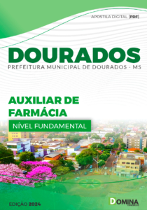 Apostila Dourados MS 2024 Auxiliar De Farmácia