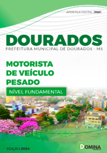 Apostila Dourados MS 2024 Motorista De Veículo Pesado