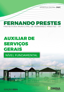 Apostila Fernando Prestes SP 2024 Auxiliar de Serviços Gerais