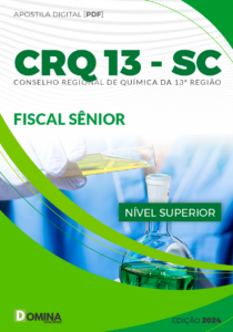 Apostila Fiscal Sênior CRQ 13 SC 2024