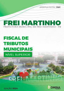 Apostila Frei Martinho PB 2024 Fiscal De Tributos Municipais