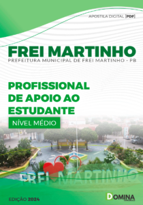 Apostila Frei Martinho PB 2024 Profissional De Apoio Ao Estudante