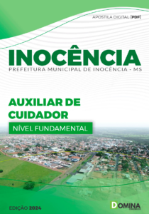 Apostila Inocência MS 2024 Auxiliar de Cuidador