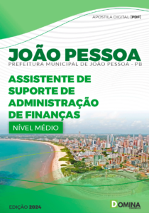 Apostila João Pessoa PB 2024 Assistente De Suporte De Administração De Finanças