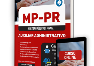 Apostila MP-PR 2024 – Auxiliar Administrativo