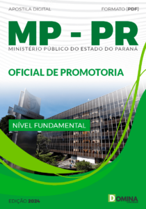 Apostila MP PR 2024 Oficial De Promotoria