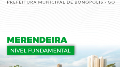 Apostila Merendeira Bonópolis GO 2024