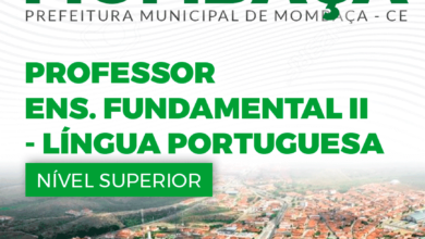 Apostila Mombaça CE 2024 Professor de Língua Portuguesa