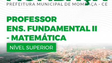 Apostila Mombaça CE 2024 Professor de Matemática