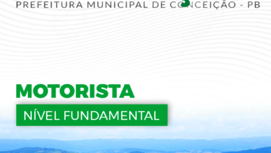 Apostila Motorista Conceição PB 2024