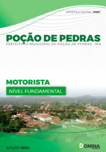 Apostila Motorista Poção de Pedras MA 2024