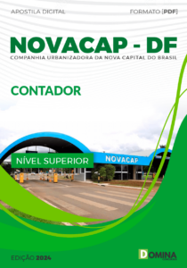 Apostila NOVACAP DF 2024 Contador