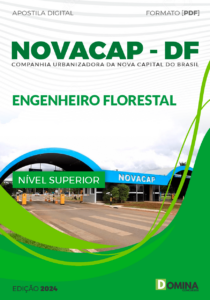 Apostila NOVACAP DF 2024 Engenheiro Florestal