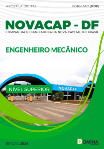 Apostila NOVACAP DF 2024 Engenheiro Mecânico