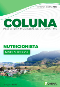 Apostila Nutricionista Coluna MG 2024