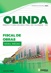 Apostila Olinda PE 2024 Fiscal De Obras