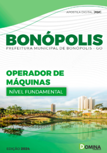 Apostila Operador de Máquinas Bonópolis GO 2024