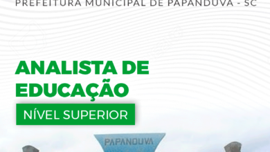 Apostila Papanduva SC 2024 Analista De Educação