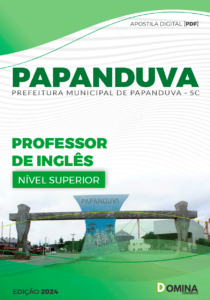 Apostila Papanduva SC 2024 Professor De Inglês