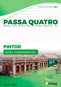 Apostila Passa Quatro MG 2024 Pintor