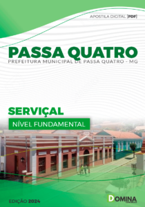 Apostila Passa Quatro MG 2024 Serviçal