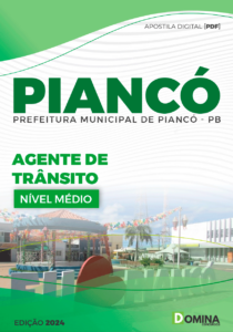 Apostila Piancó PB 2024 Agente de Trânsito