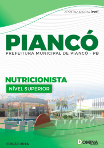 Apostila Piancó PB 2024 Nutricionista