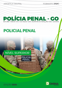 Apostila Policial Penal Polícia Penal GO 2024