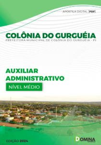 Apostila Pref Colônia Do Gurguéia PI 2024 Auxiliar Administrativo