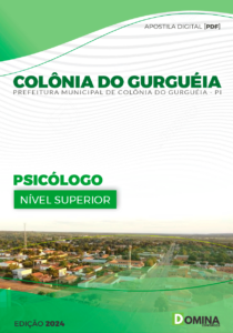 Apostila Pref Colônia Do Gurguéia PI 2024 Psicólogo