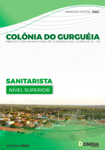 Apostila Pref Colônia Do Gurguéia PI 2024 Sanitarista