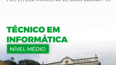 Apostila Prefeitura Duas Barras RJ 2024 Técnico em Informática